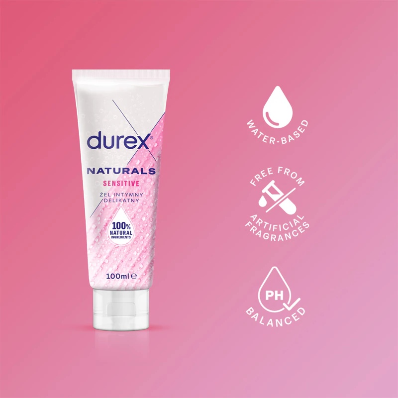 Durex Naturals Sensitive lubrikants gels
