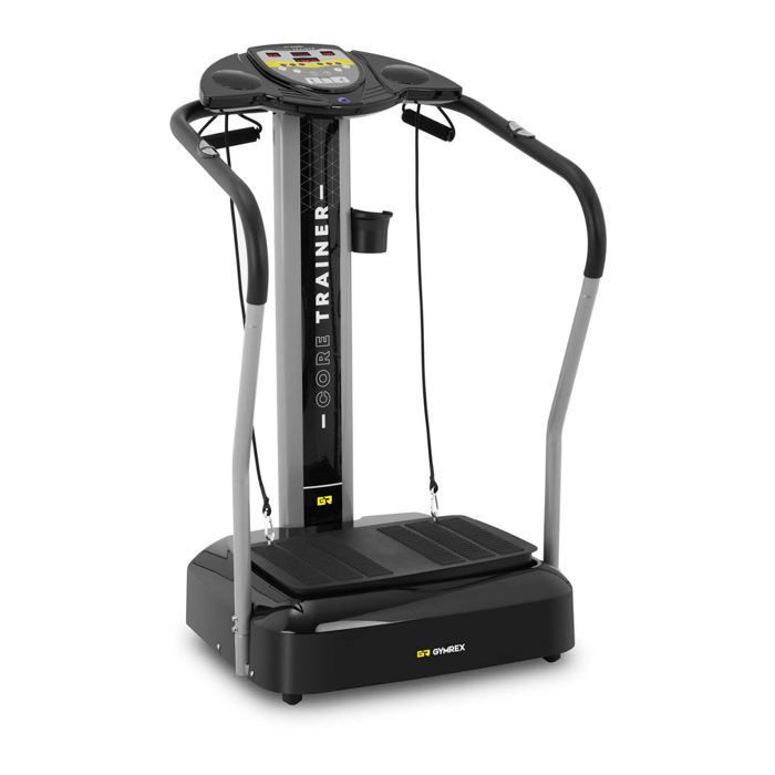 Plataforma vibratória - HELLOSHOP26 - 53 x 37 cm - 120 kg máx. - Medição de gordura corporal - 3 programas