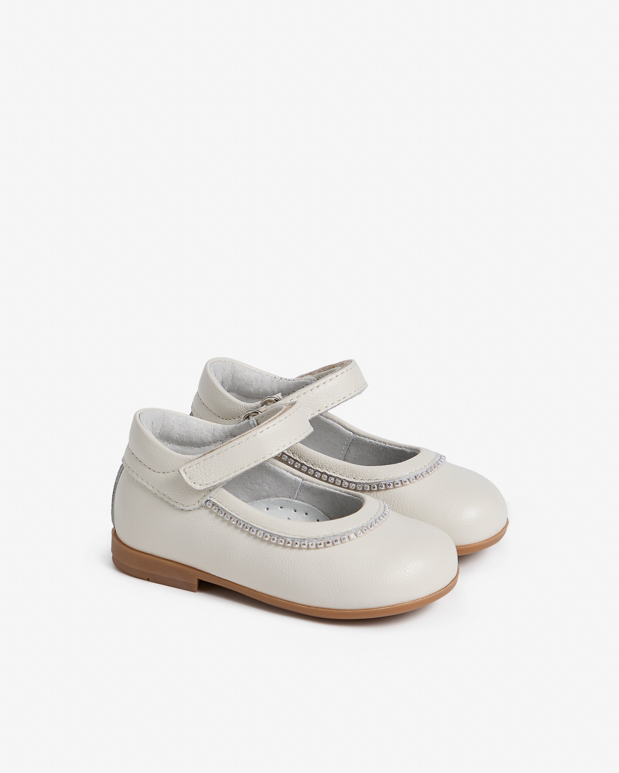  Junior-Lederballerinas für Mädchen