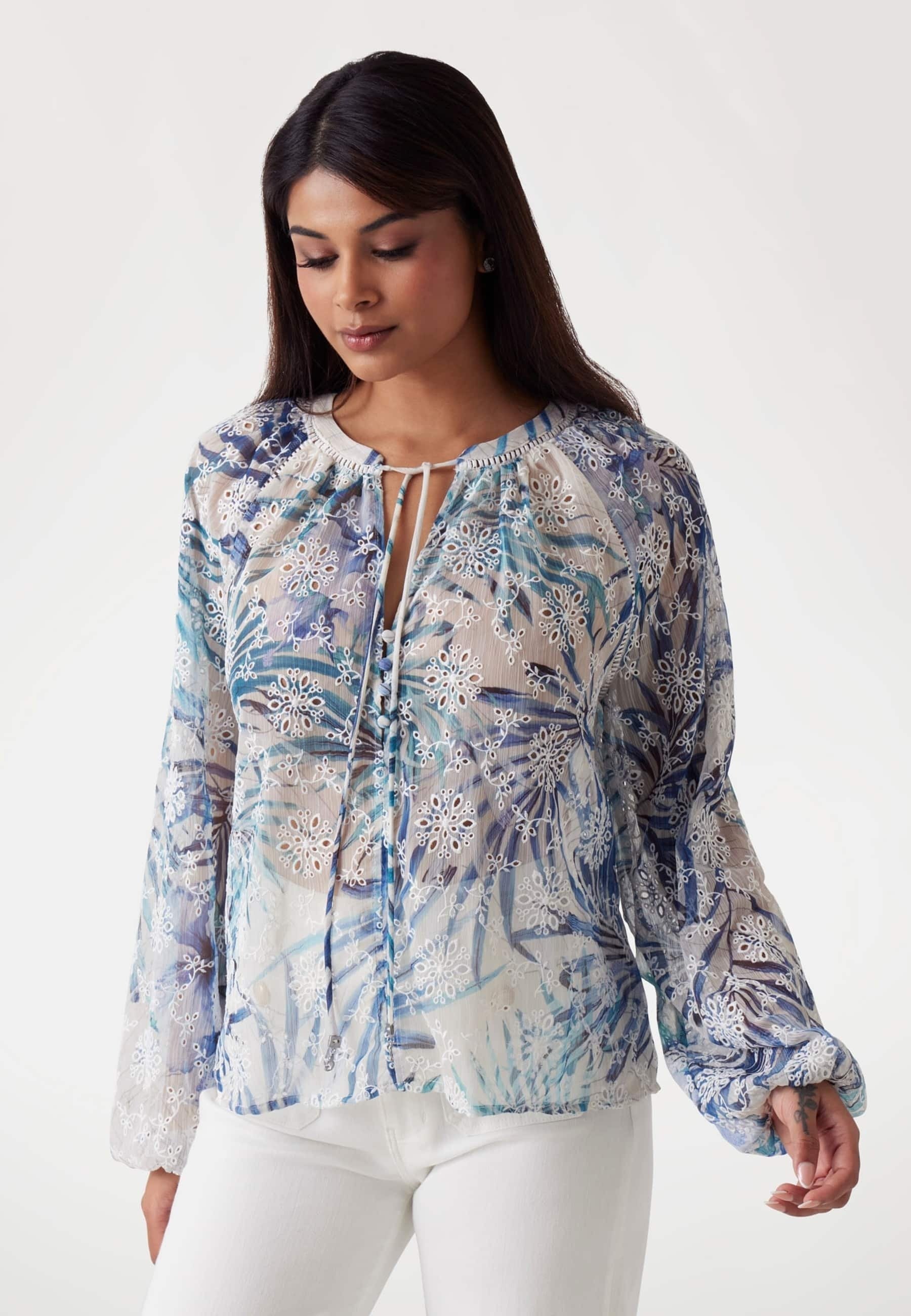 Chemisier fluide Guess - Motif floral