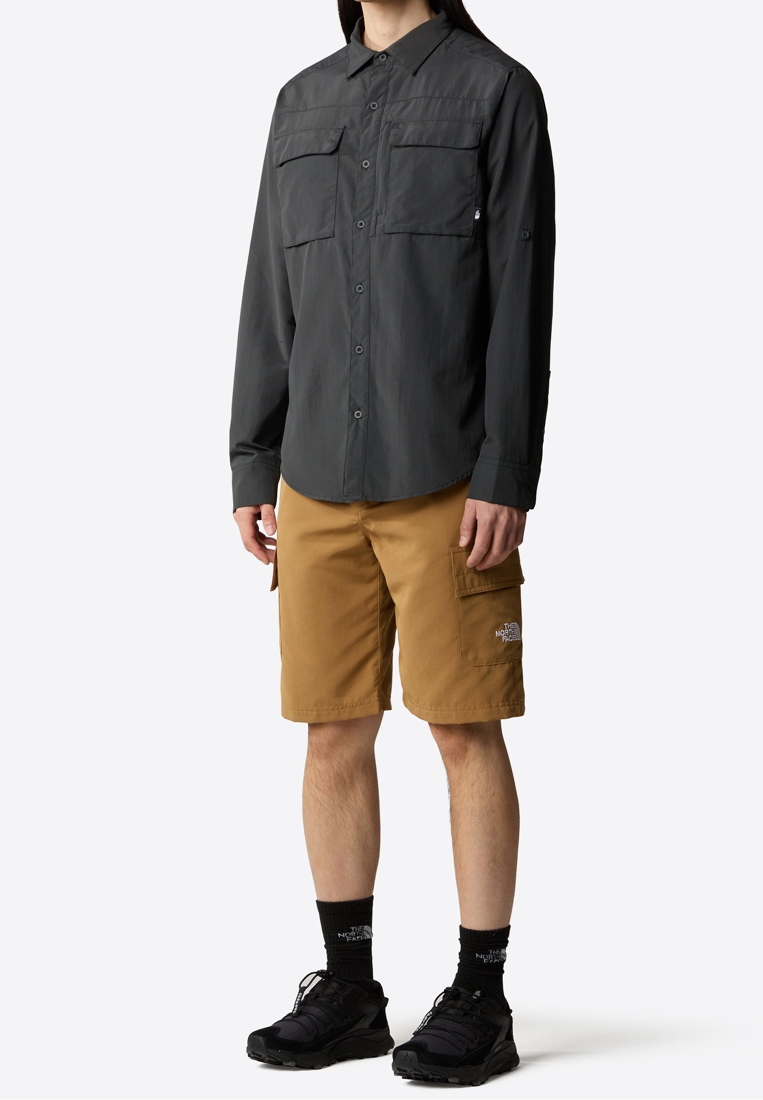 Het North Face shirt - antraciet
