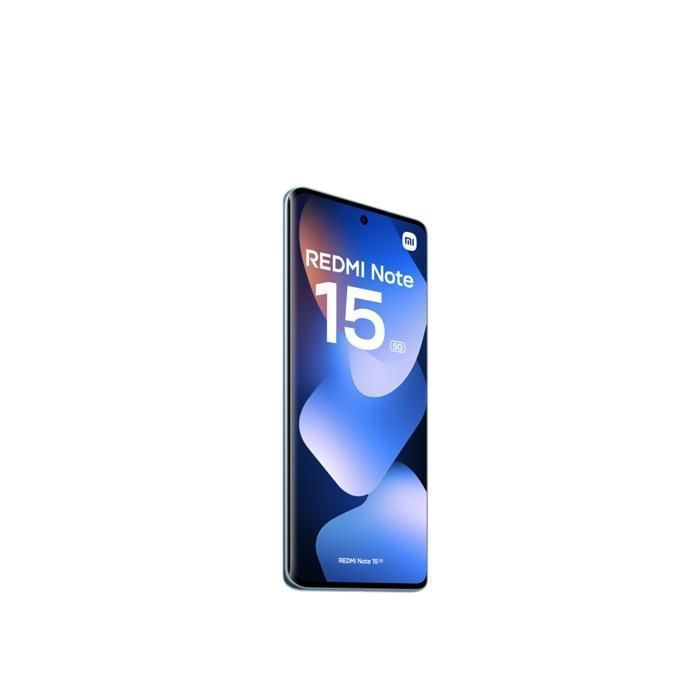 Smartphone Redmi Note 15 5G con 8 GB di RAM e 256 GB di ROM, blu - Venduto da Excellent Mi - Versione europea - Caricabatterie non incluso