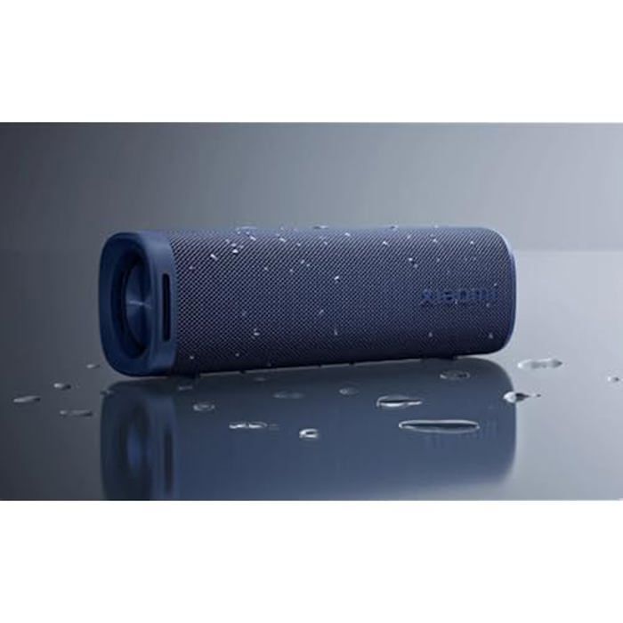 Altavoz Bluetooth portátil - XIAOMI - Sonido para exteriores 30W - Azul - Resistente al agua - 10 horas de duración de la batería