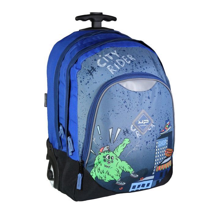 Bodypack 2-Compartment Wheeled Backpack Monster Blue