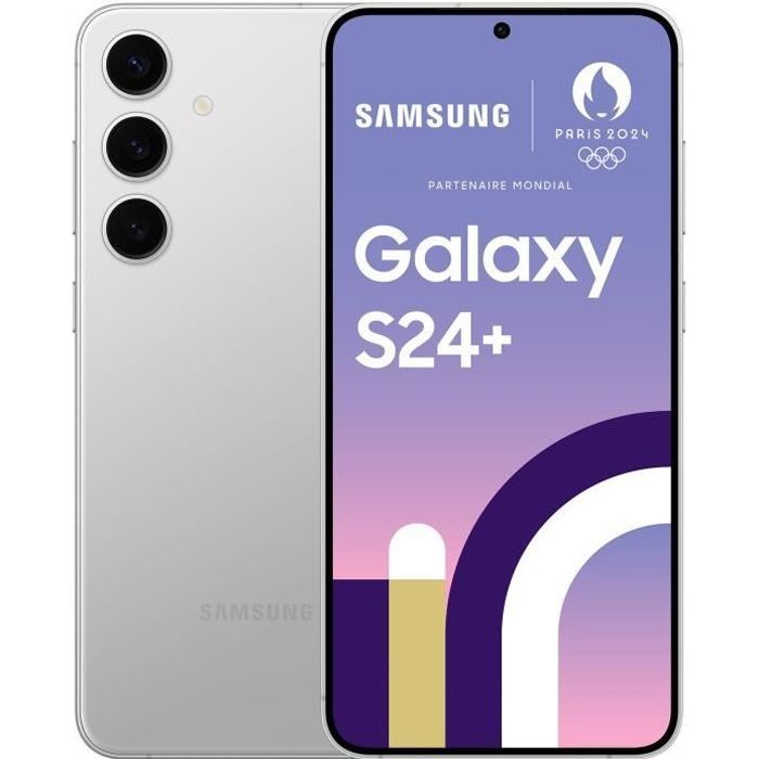 Samsung Galaxy S24 Plus Smartphone 512 GB Silber