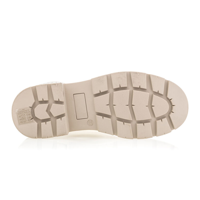 Beige dameslaarzen / enkellaarzen