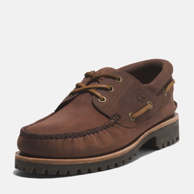 Scarpa da Barca Timberland® Authentic Handsewn                da Uomo in marrone