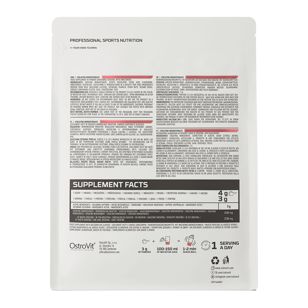 OstroVit Kreatinmonohydrat