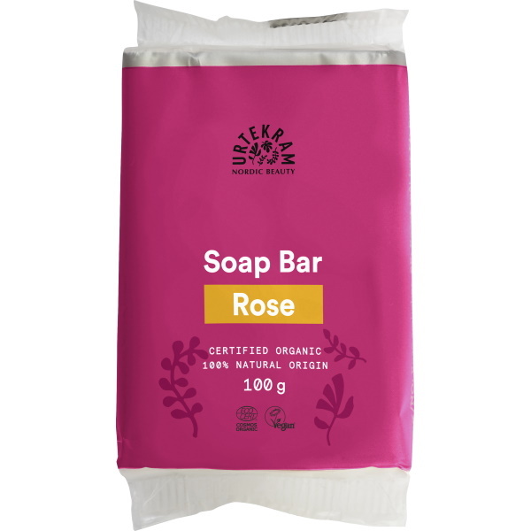 Urtekram Luomu Ruususaippua - 100 g