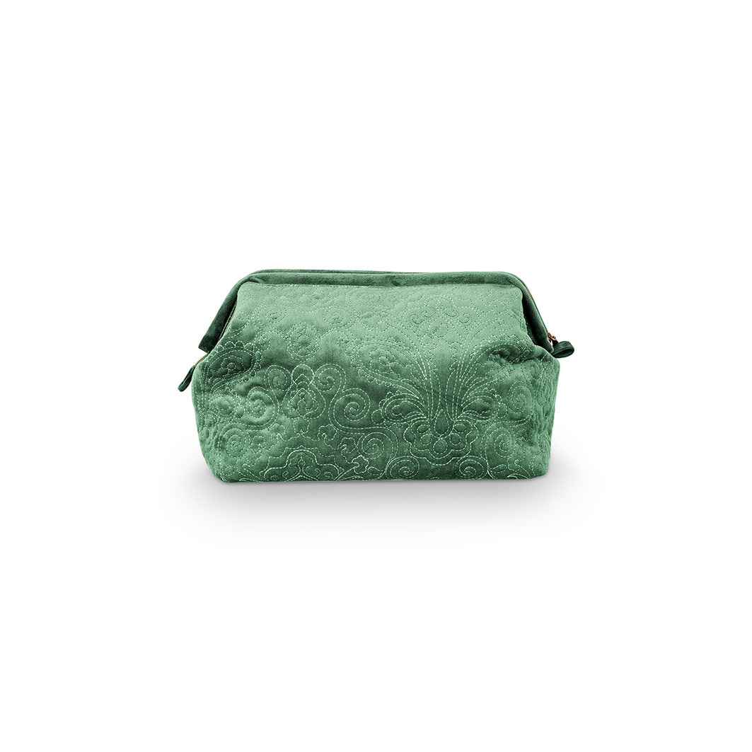 PIP Studio Quilty Days make-uptasje, groen – 1 stuk