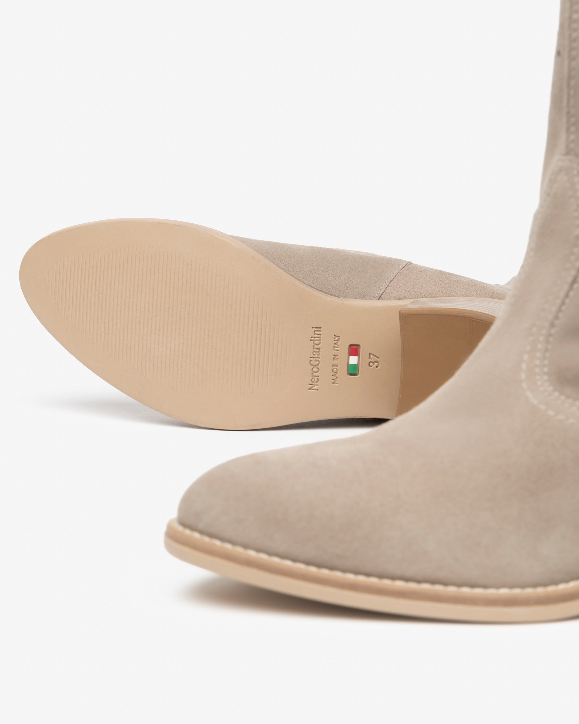  Damen-Wildlederstiefel