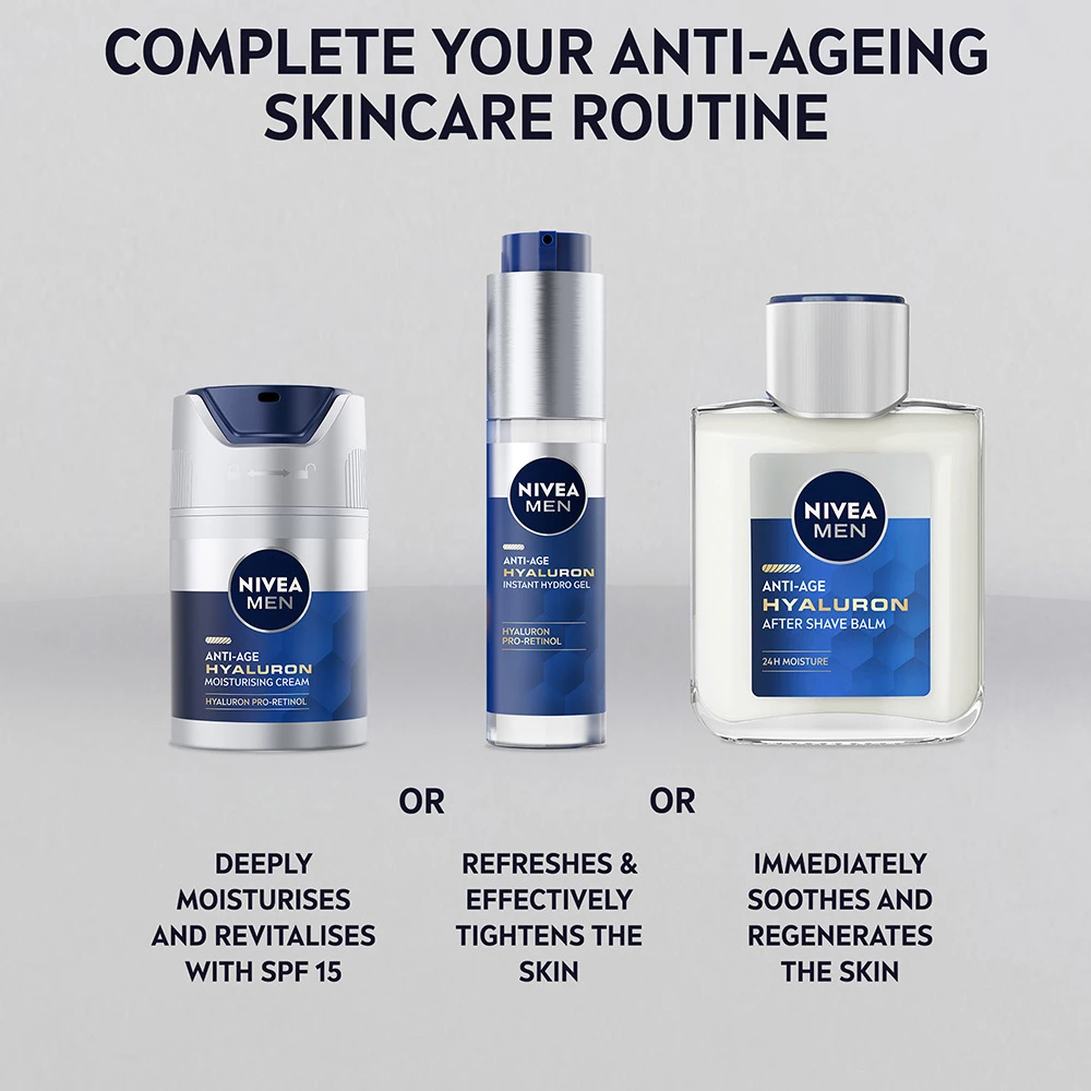 Cremă de față anti-îmbătrânire cu aromă de hialuron 50 ml - NIVEA