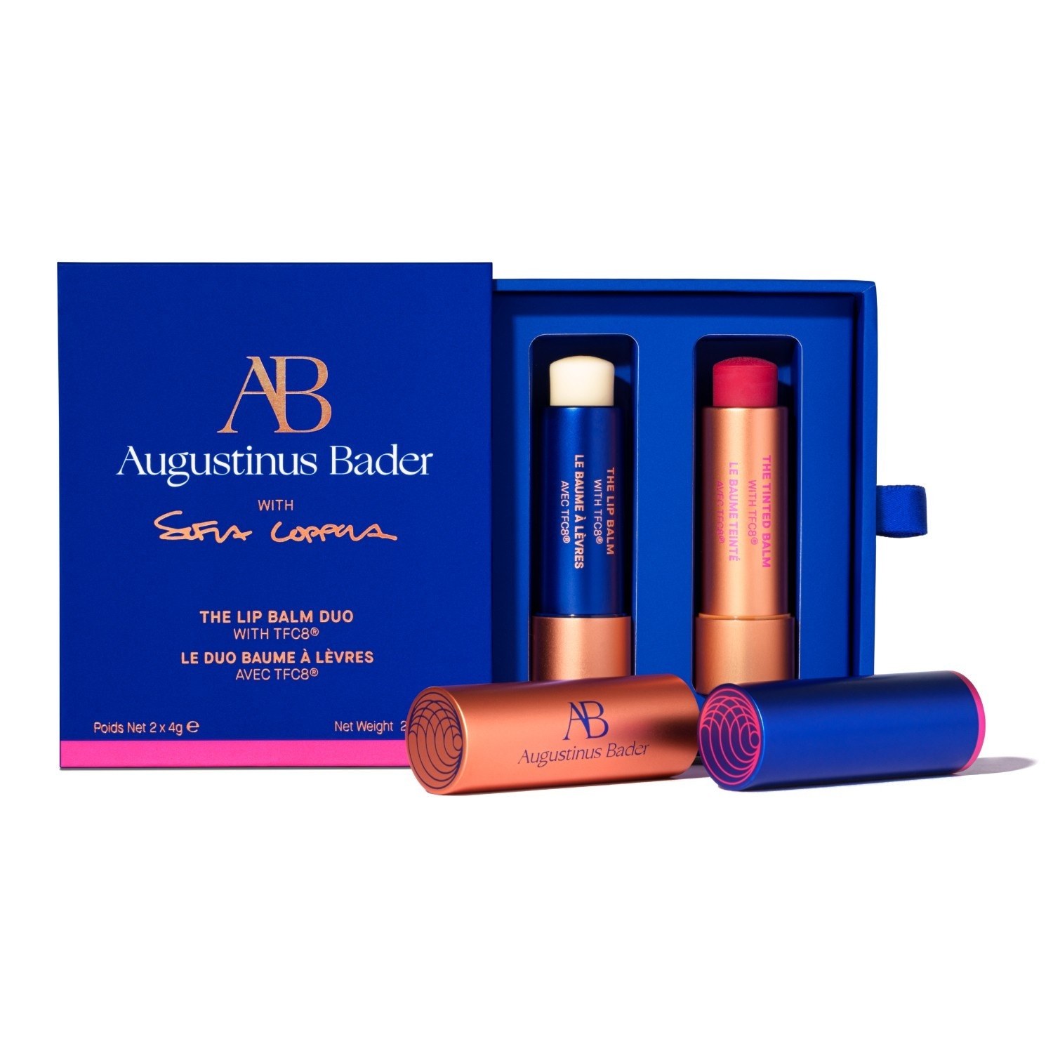 Augustinus Bader Lip Balm, duo balzamov na pery – 1 kus