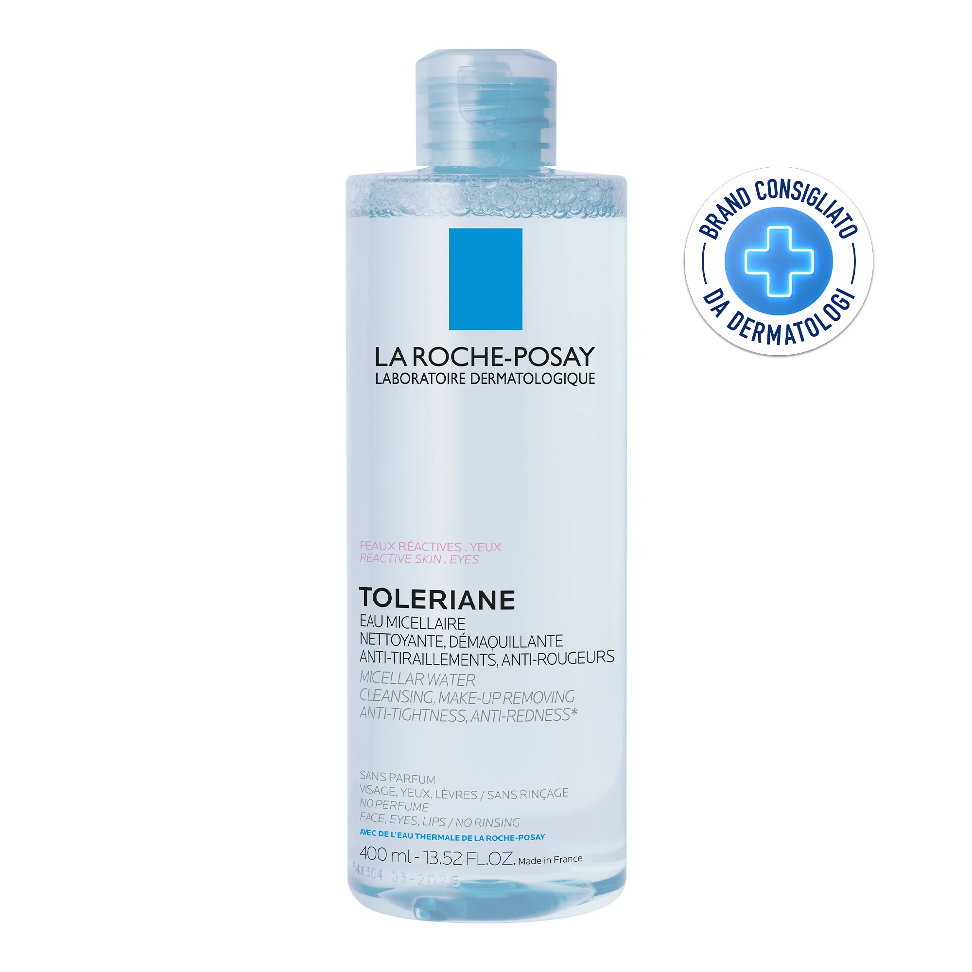 LA ROCHE POSAY La Roche Posay Physio Micellair Water 400 ml Reactieve Huid