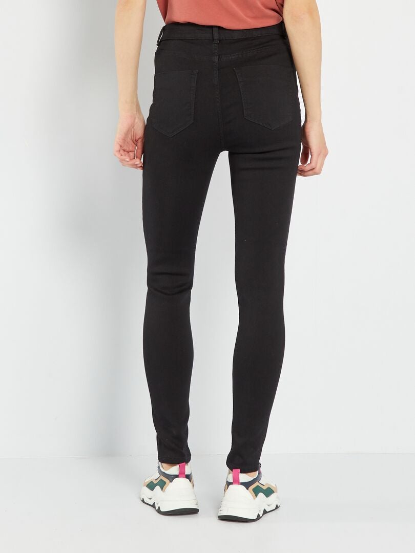 Skinny Jeans med Shaping-effekt - SORT