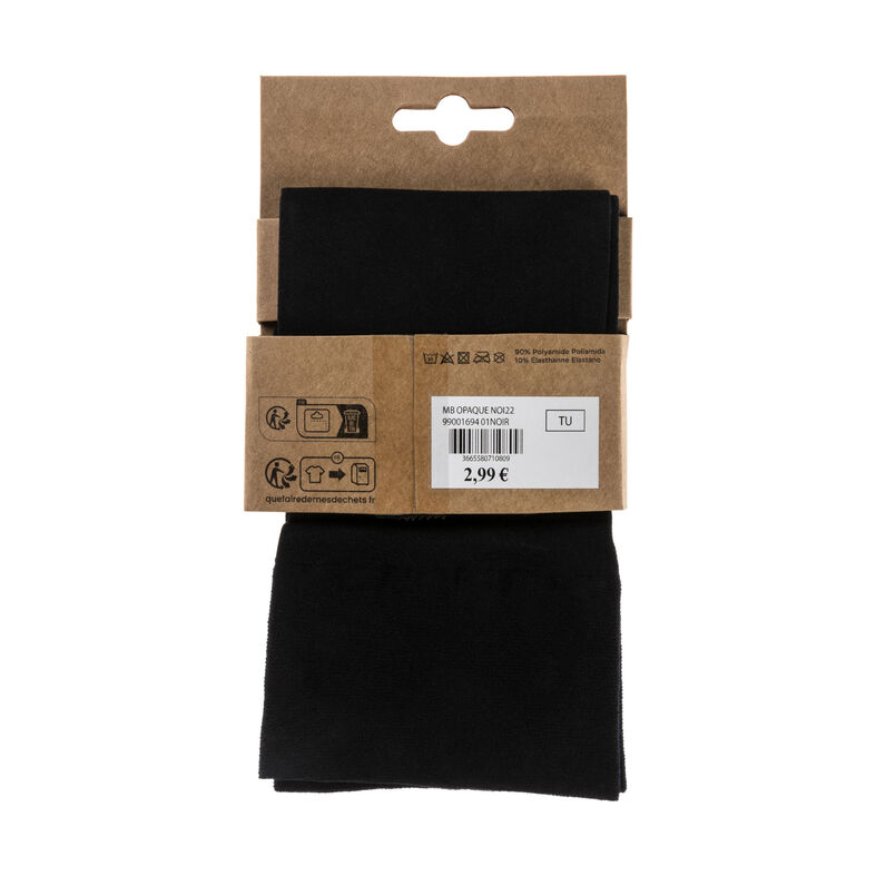 Meias e collants pretos femininos