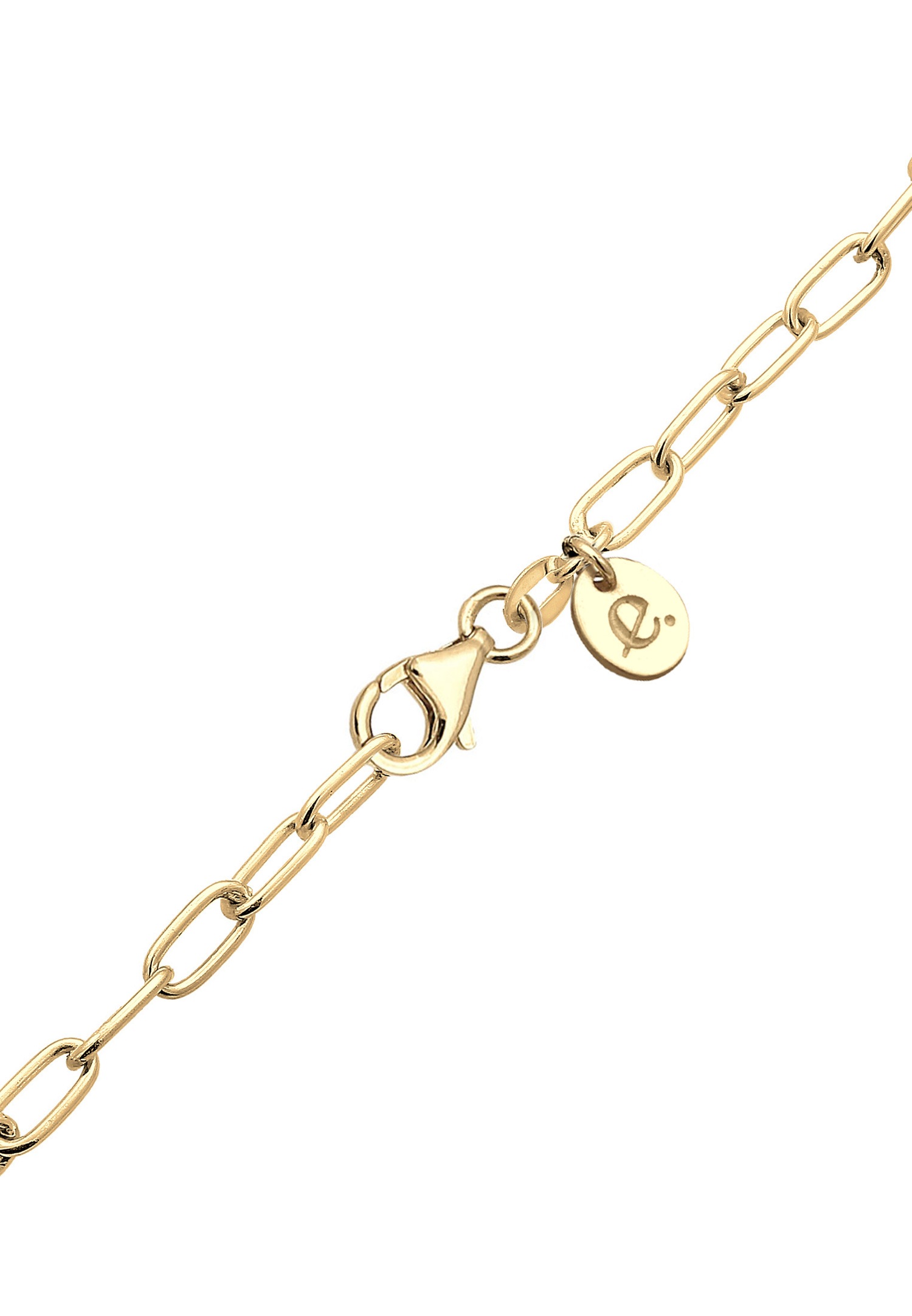 Elli PREMIUM Vintage Mariage Perles d'eau Douce Baroques Collier Femme Plaqué Or Argent (925/1000)