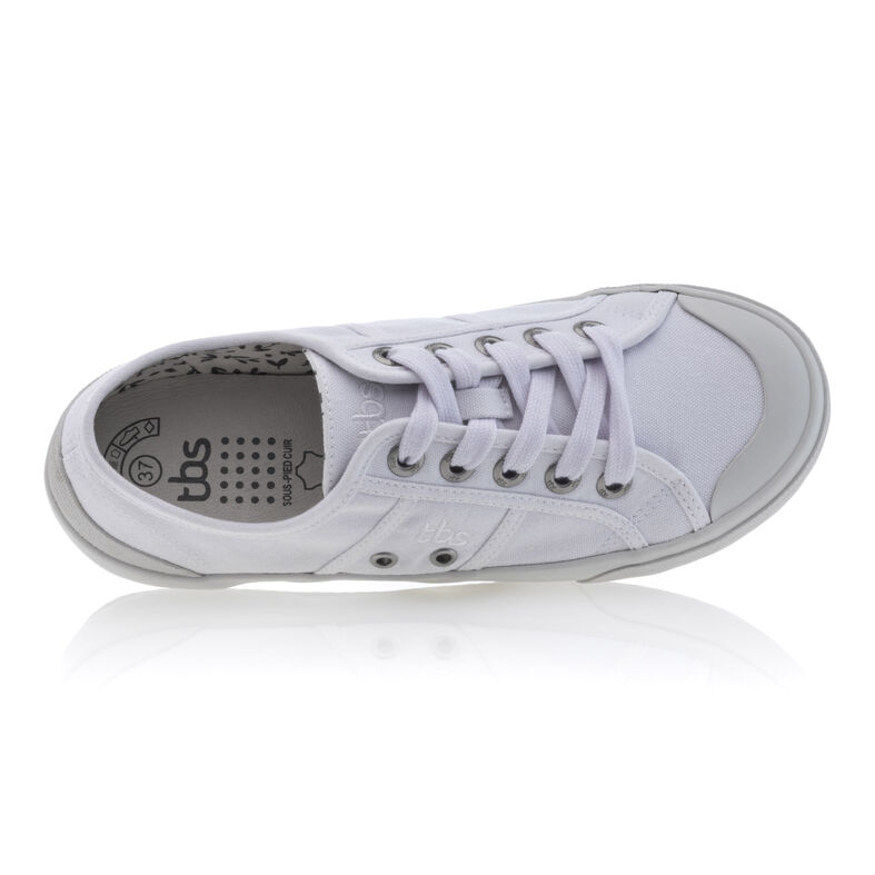 Zapatillas deportivas para mujer, color blanco.