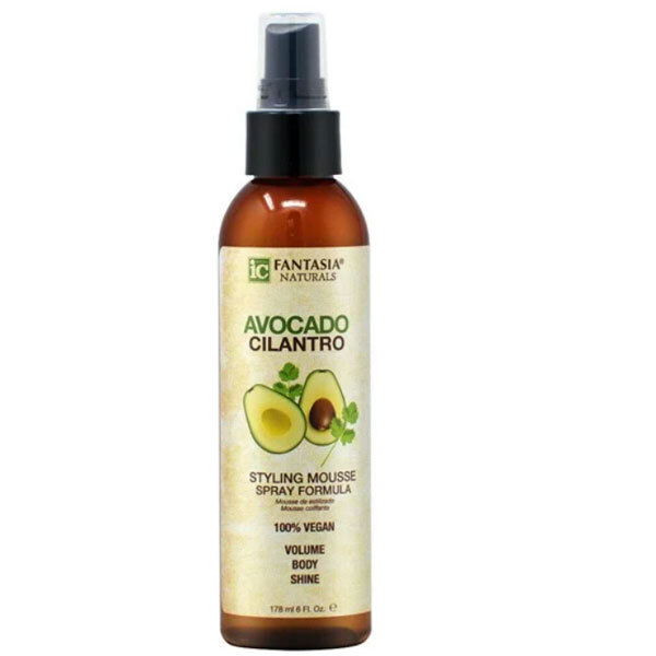 Fantasia Naturals Mousse per lo styling all'avocado e coriandolo