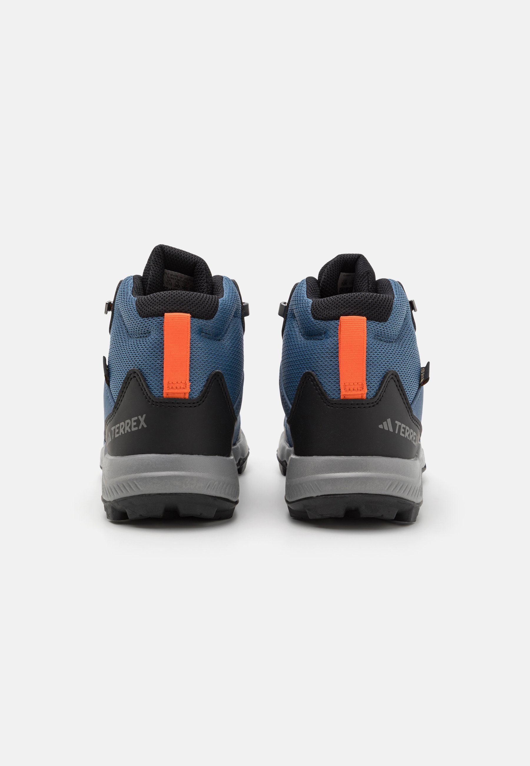 Adidas Terrex GTX UNISEXE - Chaussures de randonnée - acier/gris/orange semi-impact