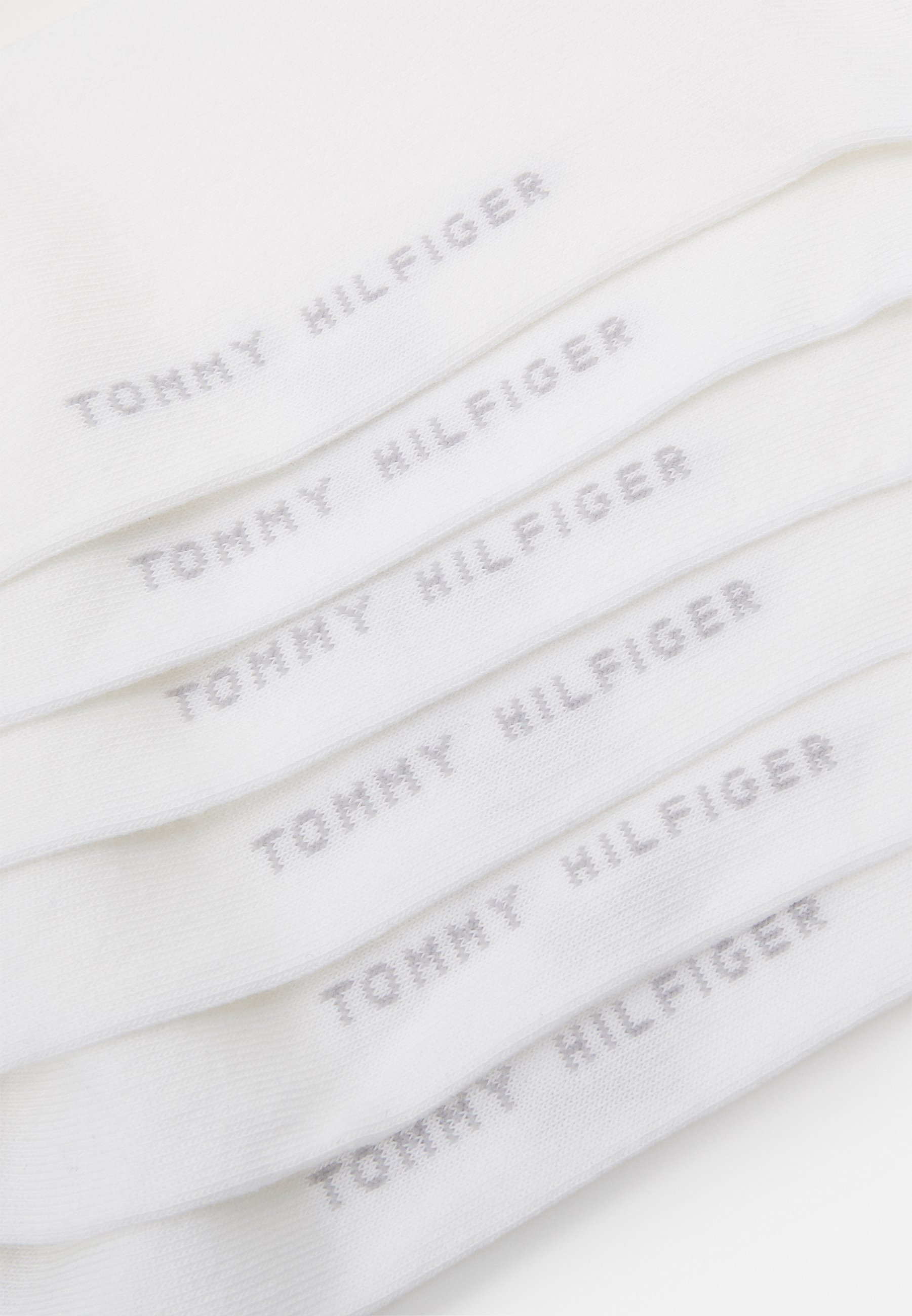 Tommy Hilfiger 6 PACK - Skarpetki - białe