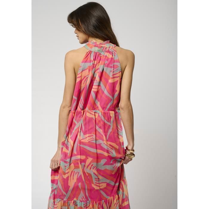 KAPORAL - Vestido Maxi Estampado Feminino VADEZ