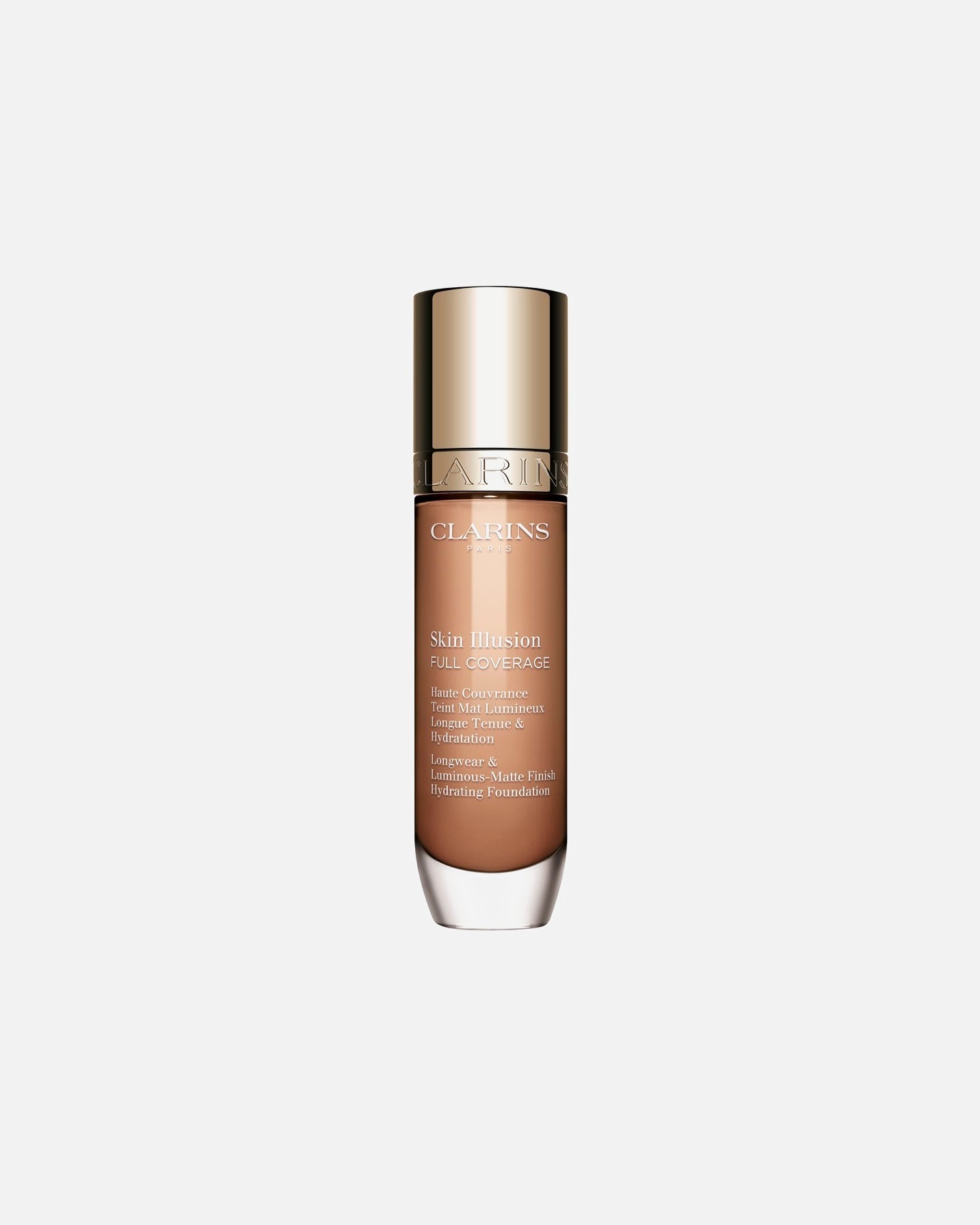 Clarins tekući puder Skin Illusion Full Coverage - 30 ml