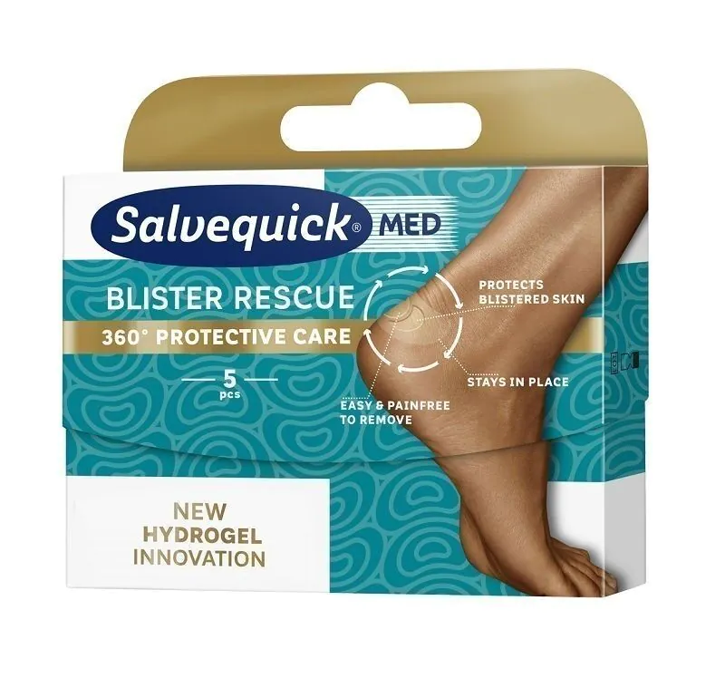 Salvequick Blister Rescue, Plastry na pęcherze, Pięty
