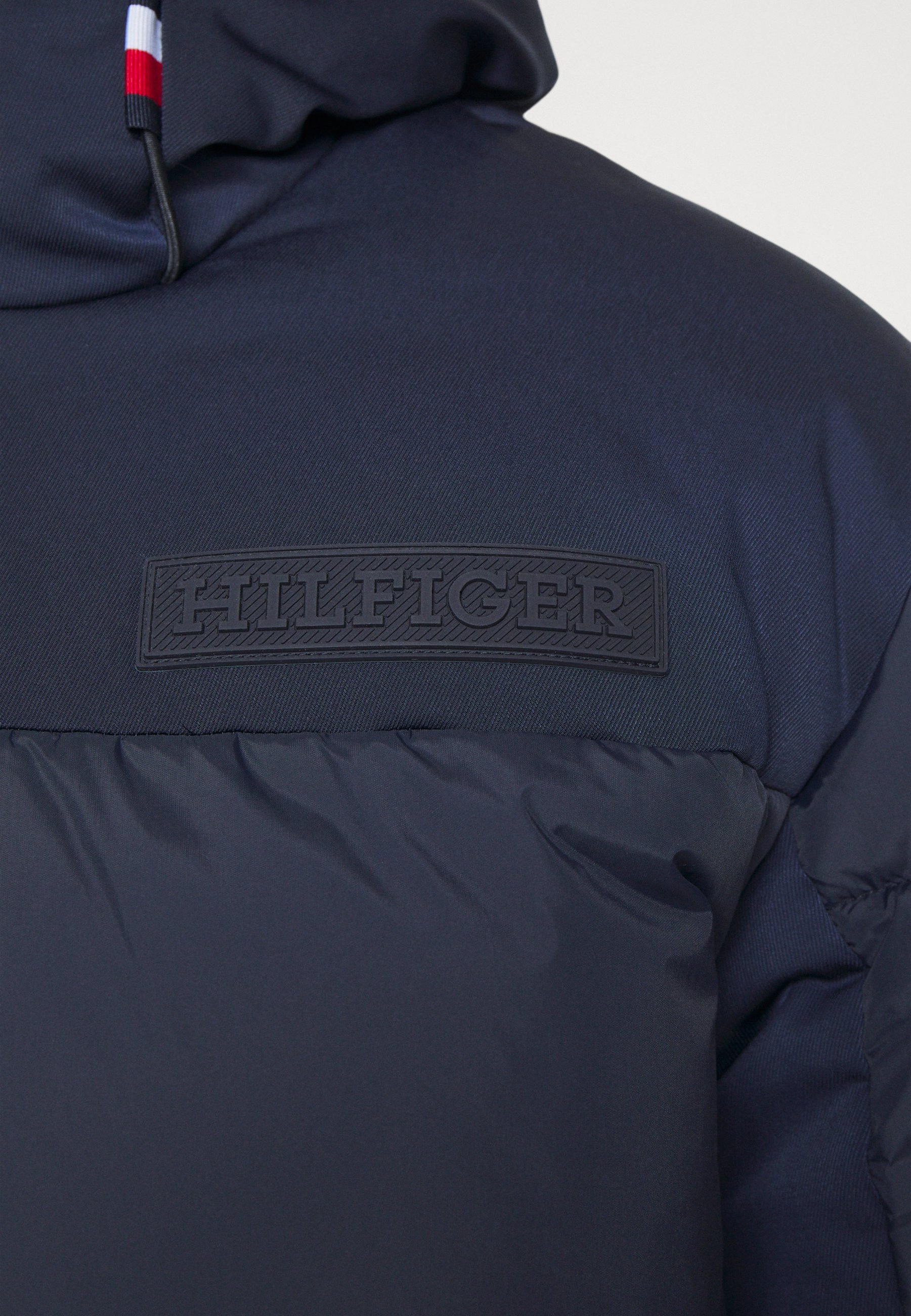 Tommy Hilfiger NEW YORK HOODED JACKET - Palton scurt - desert sky