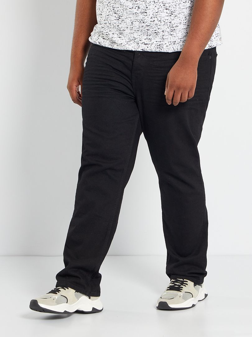 Pantalones vaqueros regulares - L30 - NEGRO