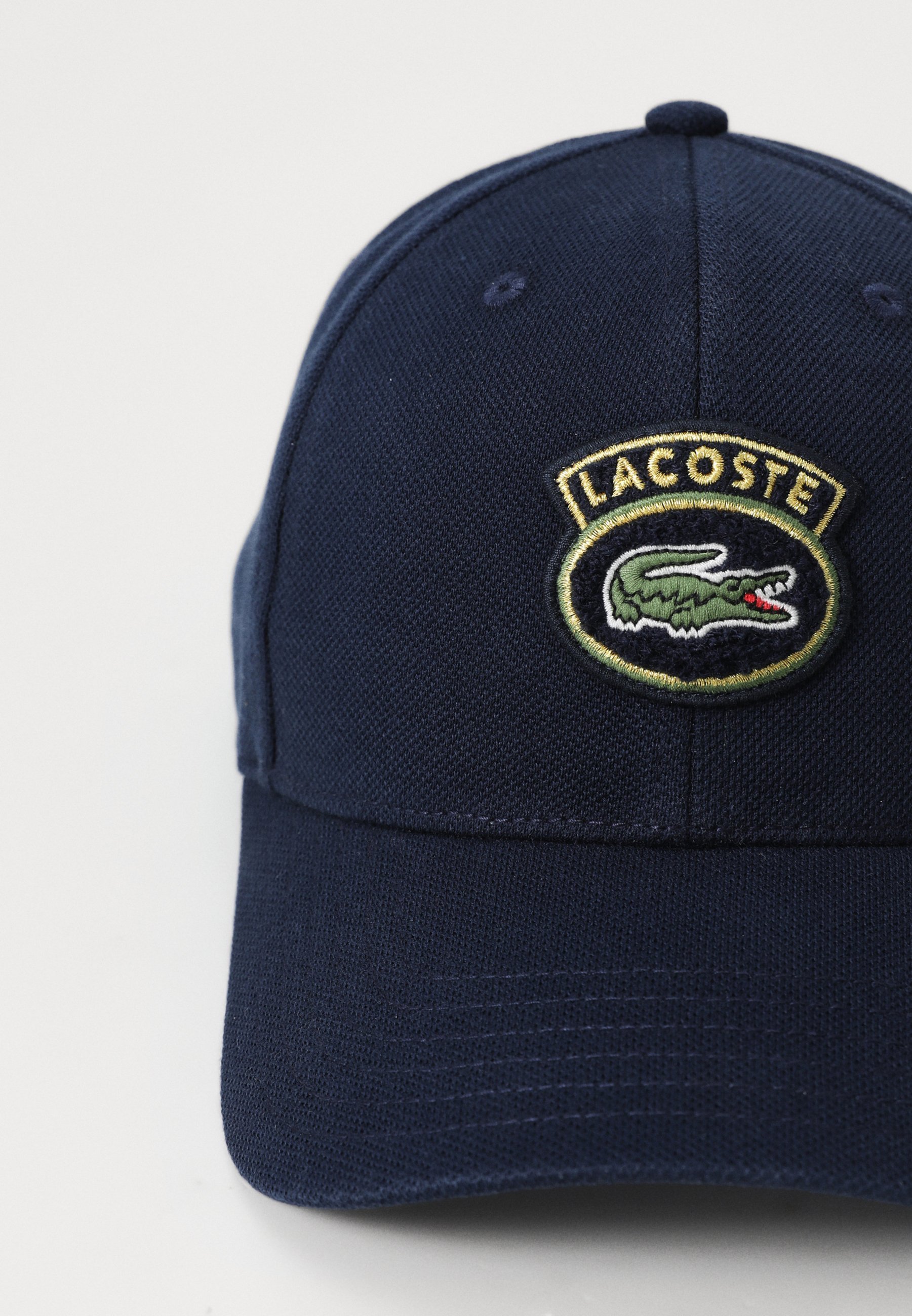 Casquette Lacoste à écusson unisexe - marine