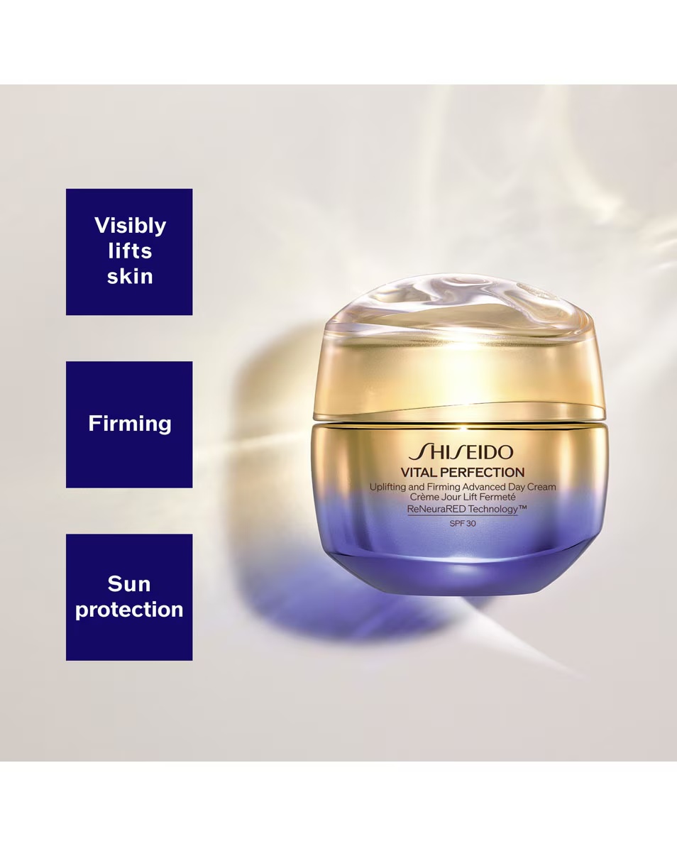 SHISEIDO Vital Perfection Κρέμα ημέρας για ανόρθωση και σύσφιξη SPF30