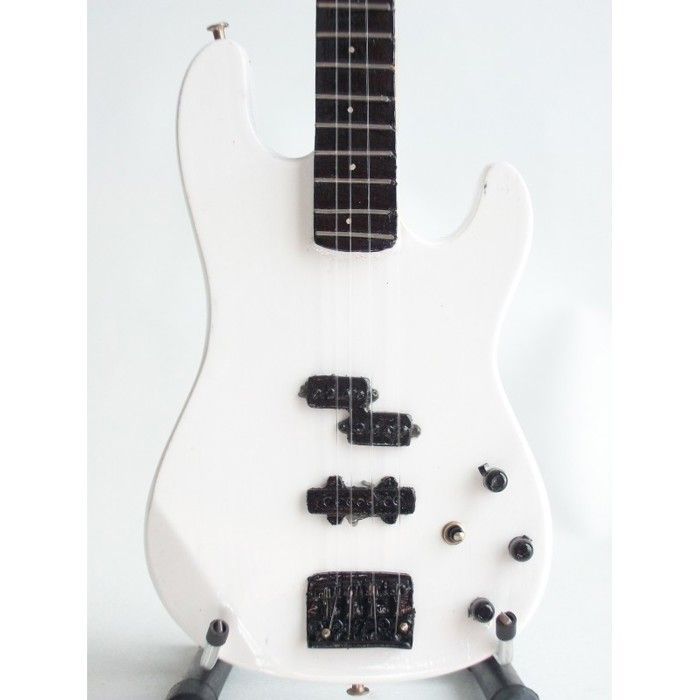 Duff Mackagan's miniature Fender Precision bass guitar from Guns N' Roses