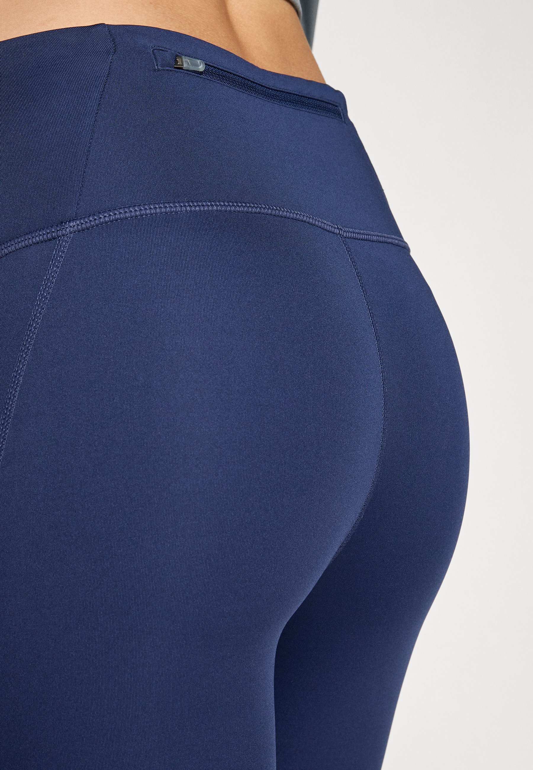 Nike Performance TEMPO - Hardloopbroek - donkerblauw/reflecterend zilverkleurig