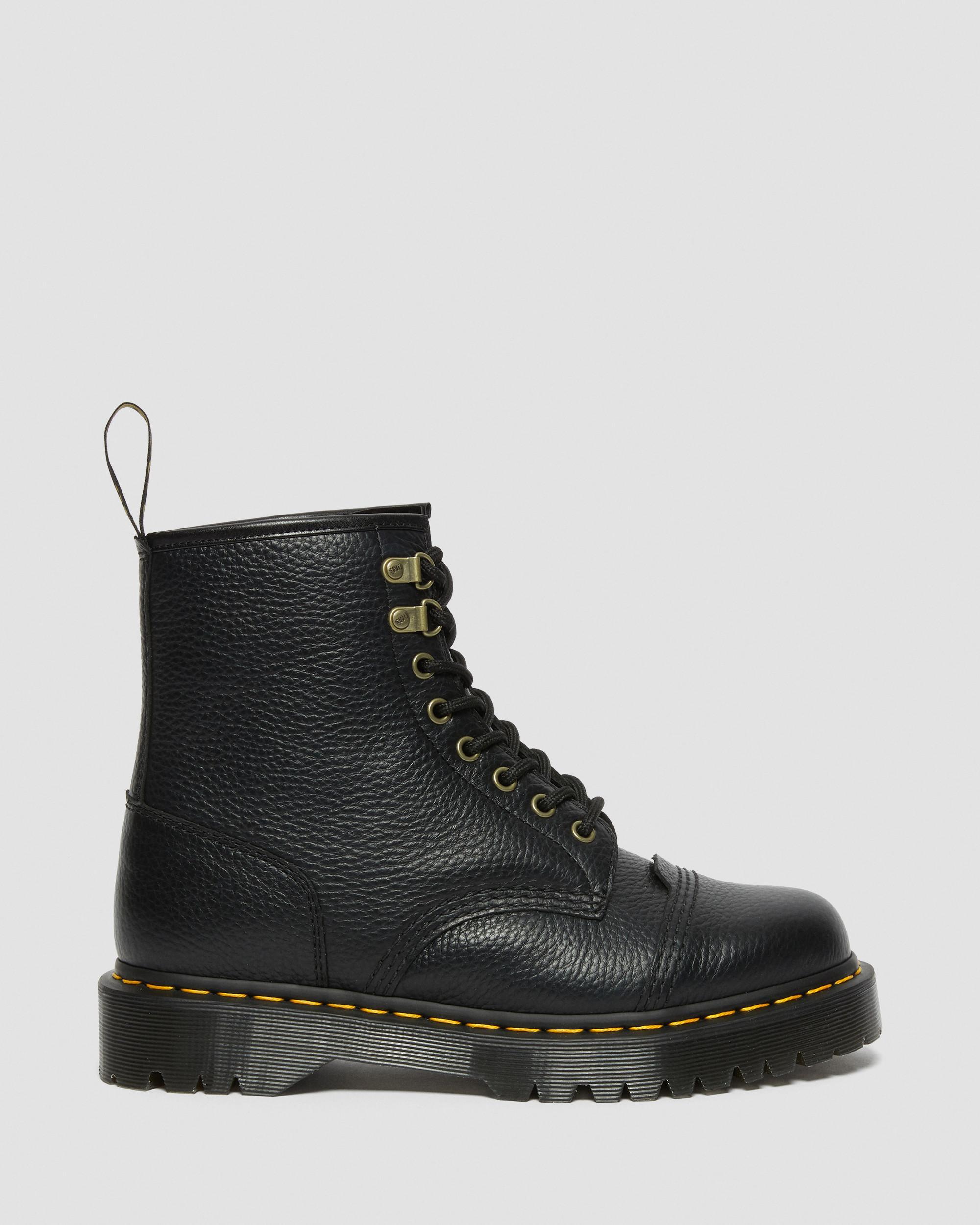 1460 Bex Fleece-Lined Leather Lace Up Boots