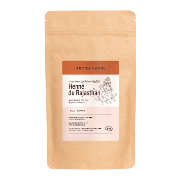 Henné du Rajasthan BIO - Colorant capillaire végétal