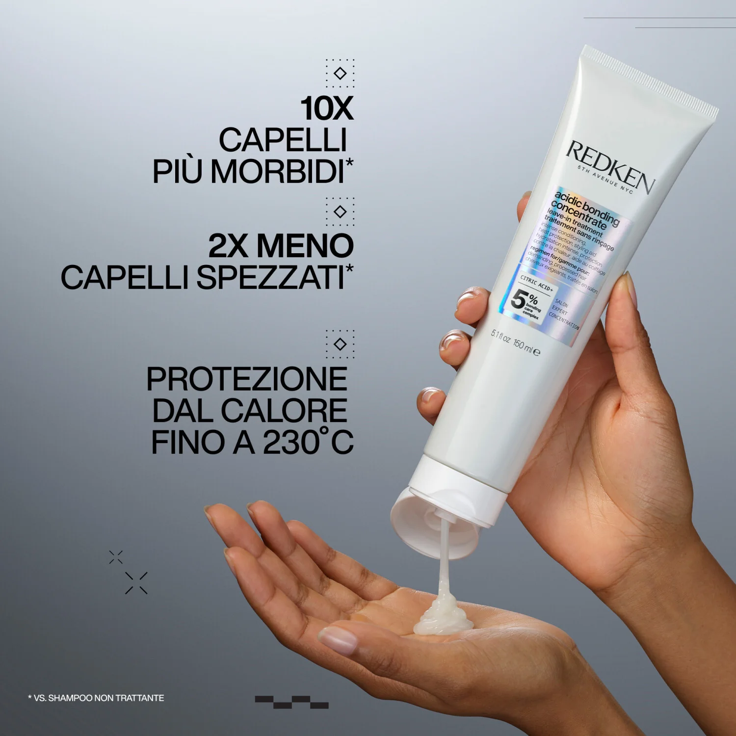 Acidic Bonding Concentrate Cofanetto Natale Shampoo, Conditioner & Leave-in - Cofanetti per Capelli, Shampoo Riparatore, Balsamo Riparatore Capelli, Crema Capelli