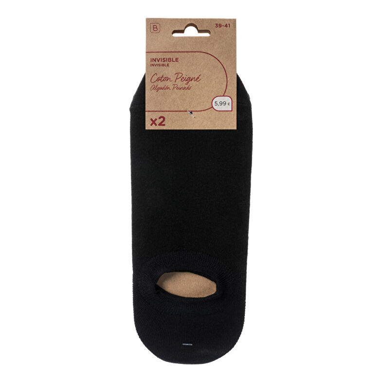 Calcetines y medias negras para mujer