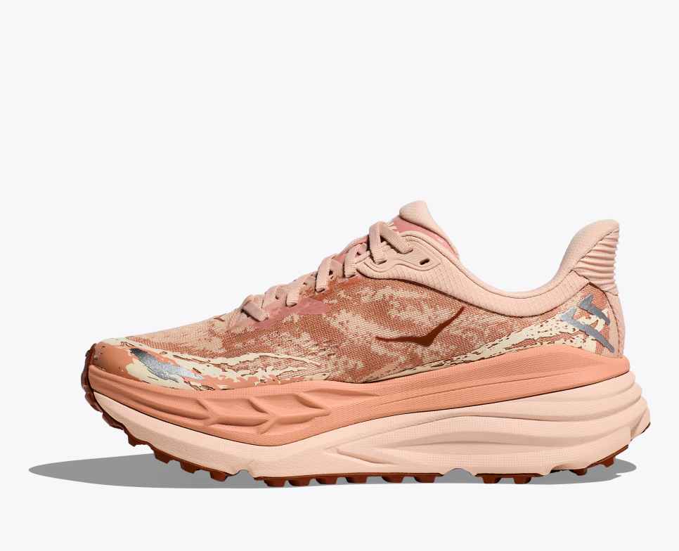 HOKA Stinson 7 Creme / Sandstein