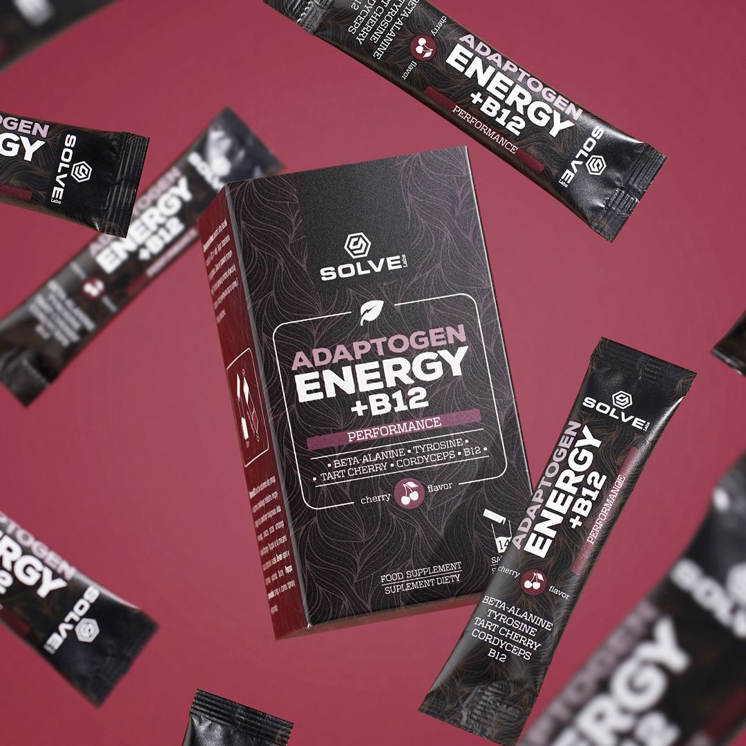 Solve Labs Energia Adattogena + B12