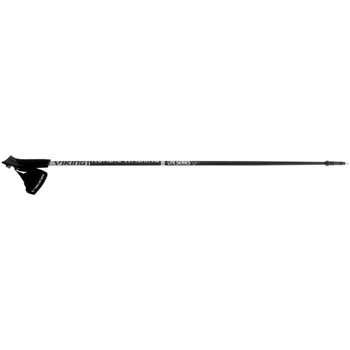 VIKING Lite Pro - Bâton de marche nordique noir réglable 65–145 cm (115 cm)