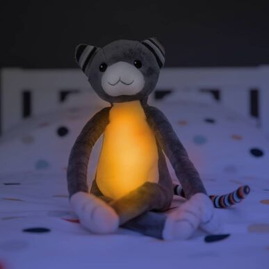 Zazu Yövalo Rauhoittavat Melodiat Katie Kissa Pehmolelu Äänellä ja Valolla Kissa 1 kpl 1 kpl