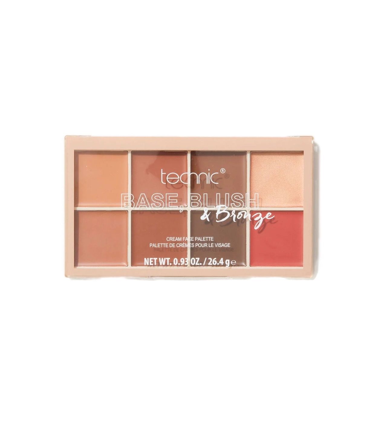 Paleta za podlago, rdečilo za lica in bronzer Podlaga, rdečilo za lica in bronzer Ličila za obraz in polt