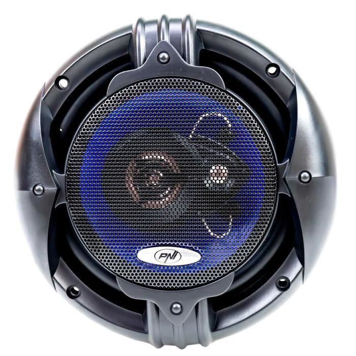 Altavoz coaxial PNI HiFi650, 120 W, 16,5 cm, 3 vías, paquete de 2