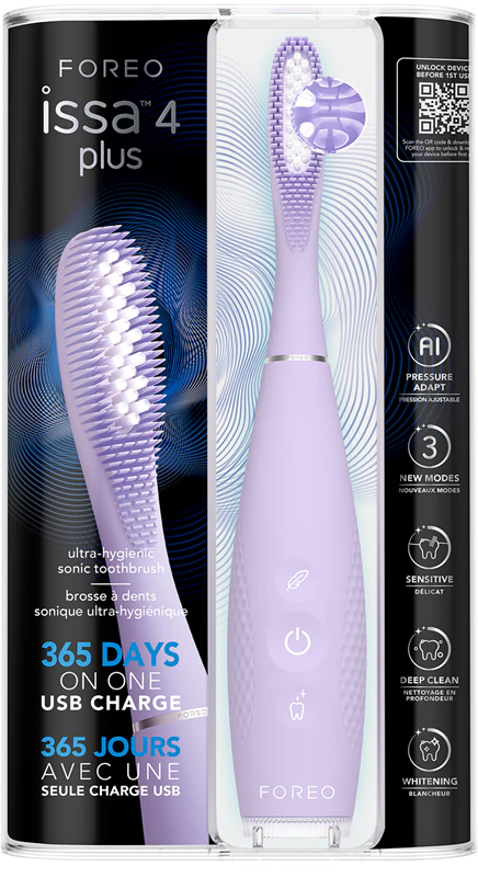 Escova de dentes elétrica FOREO ISSA™ 4 Plus