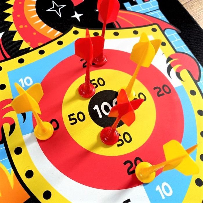 Magnetische Dartscheibe – Drachen