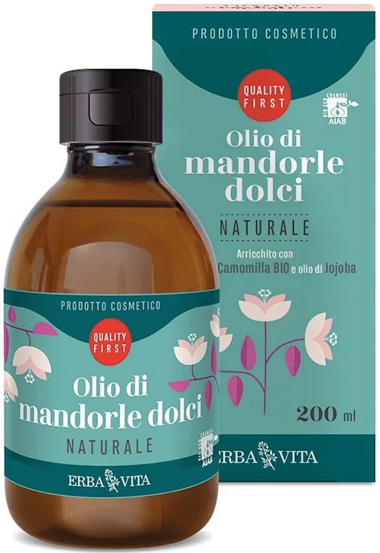 Natuurlijke zoete amandelolie ERBA VITA