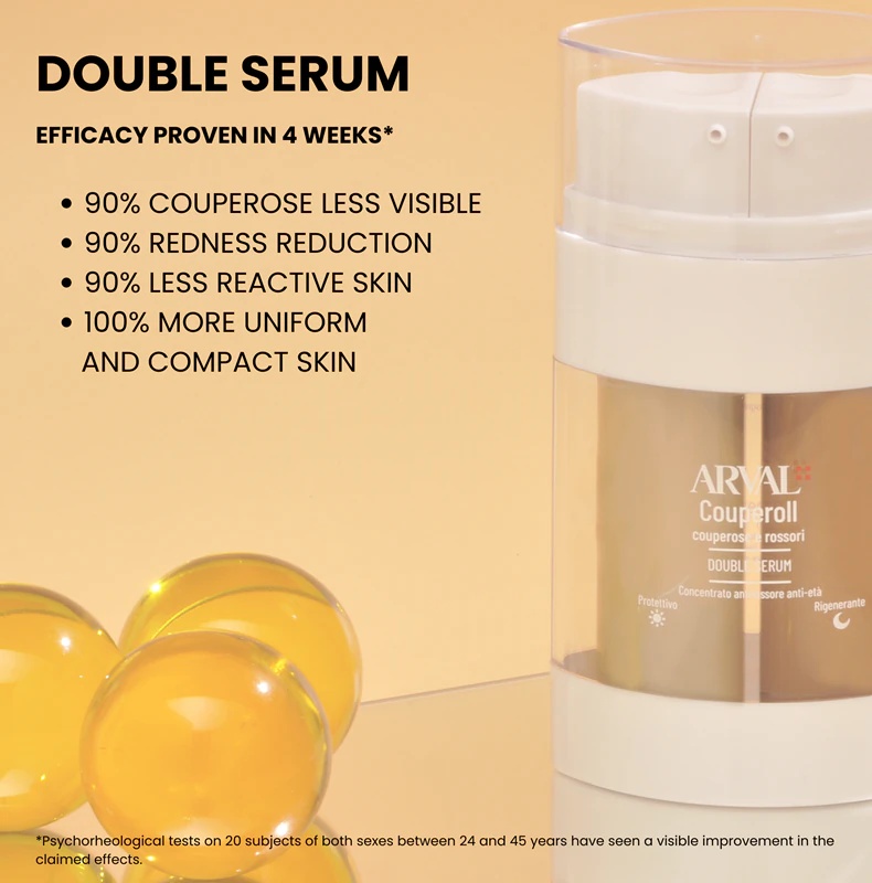 Arval Couperoll Double Serum divfāžu serums dienai un naktij