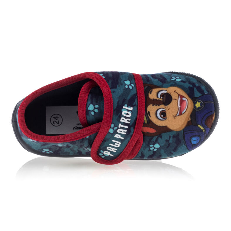 Pantuflas azules para niño