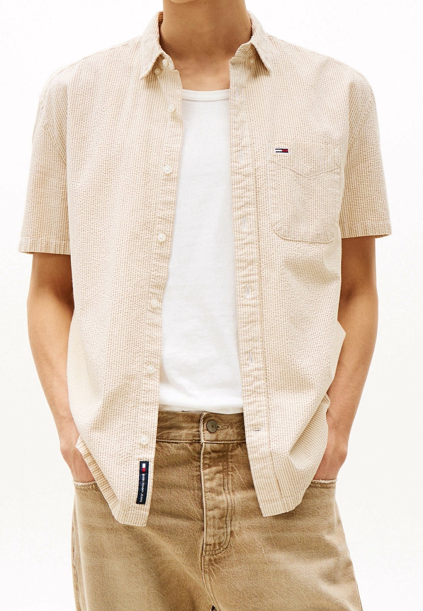 Camicia Tommy Jeans - beige